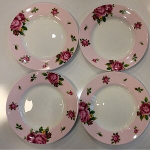 Royal Albert New Country Bone China Dinner Plates, Set of 4, NEW